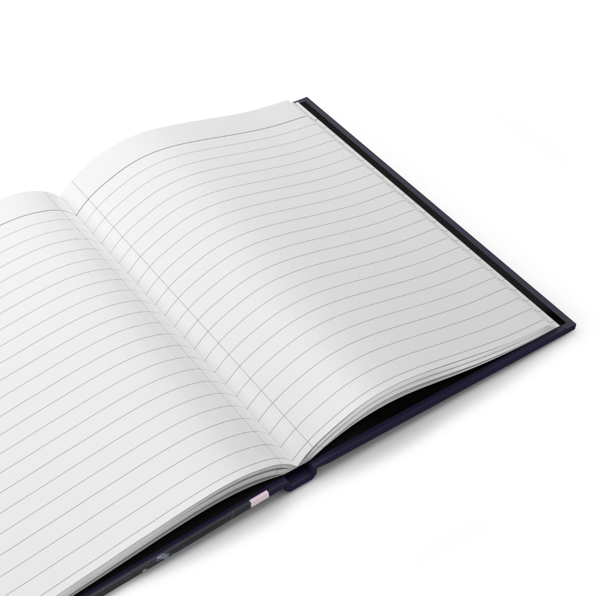 Mountain Clouds Hardcover Journal — Lined Travel Notebook with Hand-Painted Sky Art