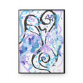 Abstract Watercolor Swirl Hardcover Journal | Lined Notebook