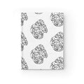 Blank Journal — Doodle Heart Pattern Coloring Notebook