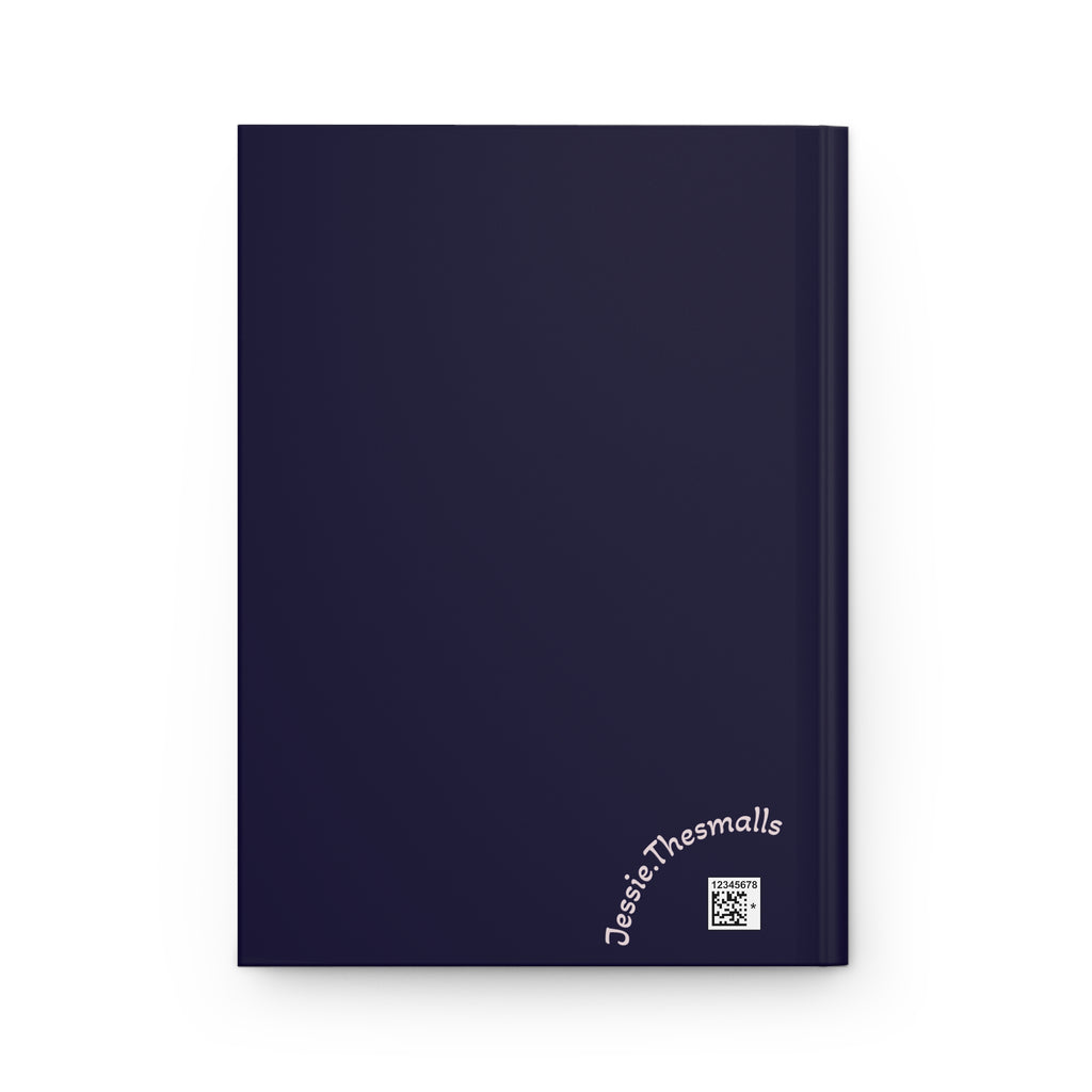 Mountain Clouds Hardcover Journal — Lined Travel Notebook with Hand-Painted Sky Art