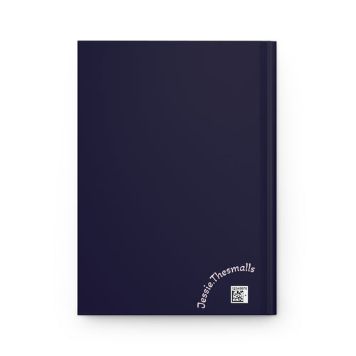 Mountain Clouds Hardcover Journal — Lined Travel Notebook with Hand-Painted Sky Art